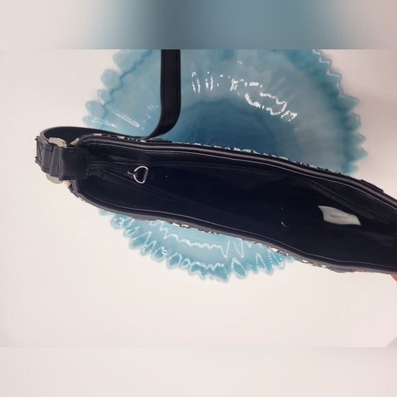 Vera Bradley Sierra Stream Print Small Crossbody - Picture 7 of 7